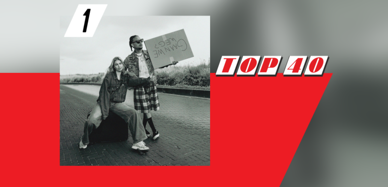 Afbeelding voor Roxy Dekker en Ronnie Flex naar nummer 1 in de Top 40