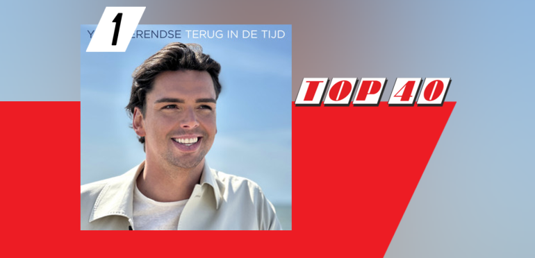 Yves Berendse voor de vijfde week op 1 in de Top 40