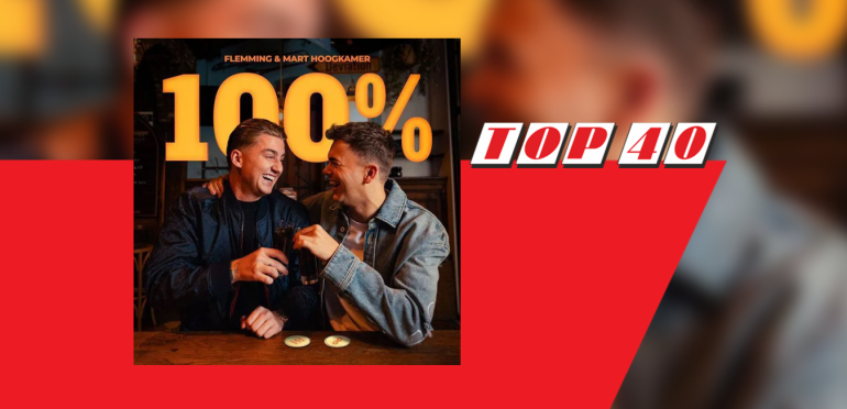 100% is de hoogste nieuwe in de Top 40