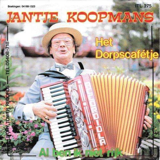 Coverafbeelding Het Dorpscafétje - Jantje Koopmans