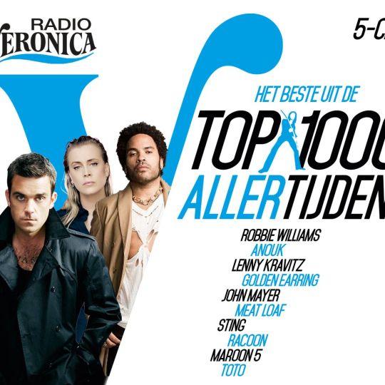 Coverafbeelding various artists - het beste uit de radio veronica top 1000 allertijden