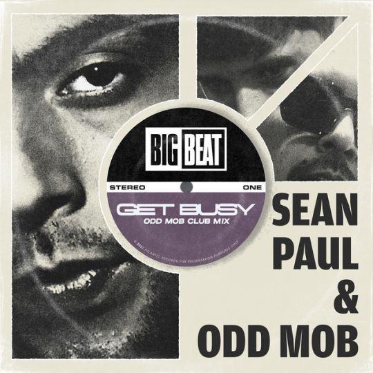 Coverafbeelding Sean Paul & Odd Mob - Get Busy - Odd Mob Club Mix