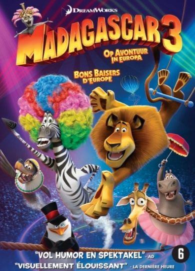 Coverafbeelding ben stiller, jada pinkett smith e.a. - madagascar 3: op avontuur in europa